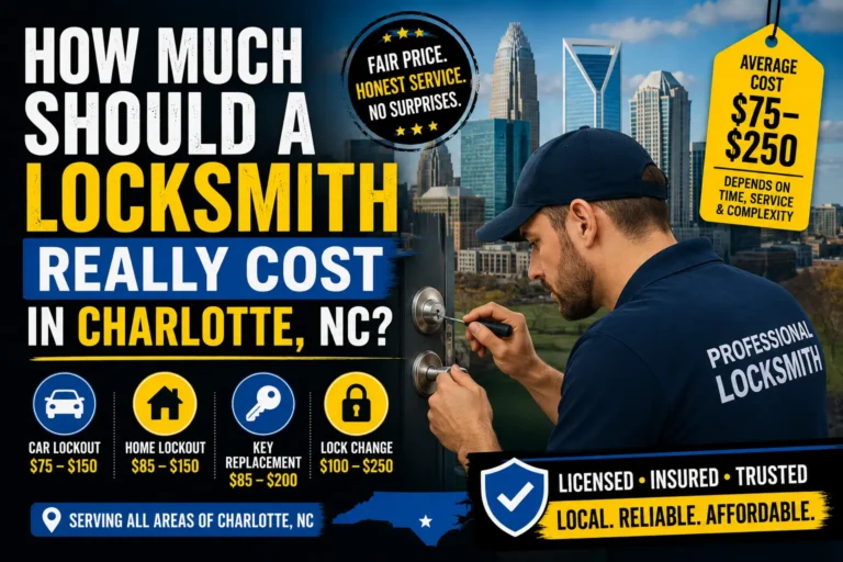How Much Should a Locksmith Really Cost in Charlotte, NC?