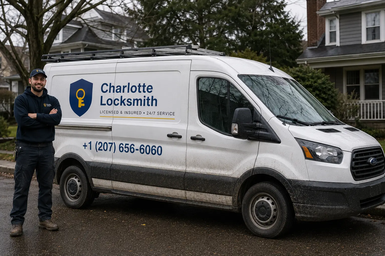 Commercial locksmith service for Charlotte, NC businesses